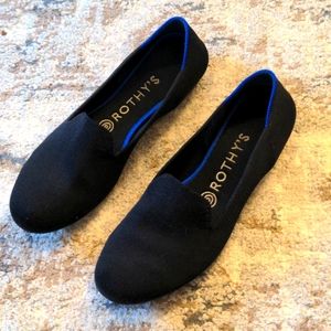 Rothy's black loafers size 8
